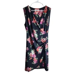 Expected By Lilac Floral Maternity Dress Size XL